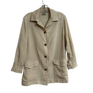 Travel Smith Summer Jacket SZ XSP Zafari‎ Utilitarian Lightweight Sustainable